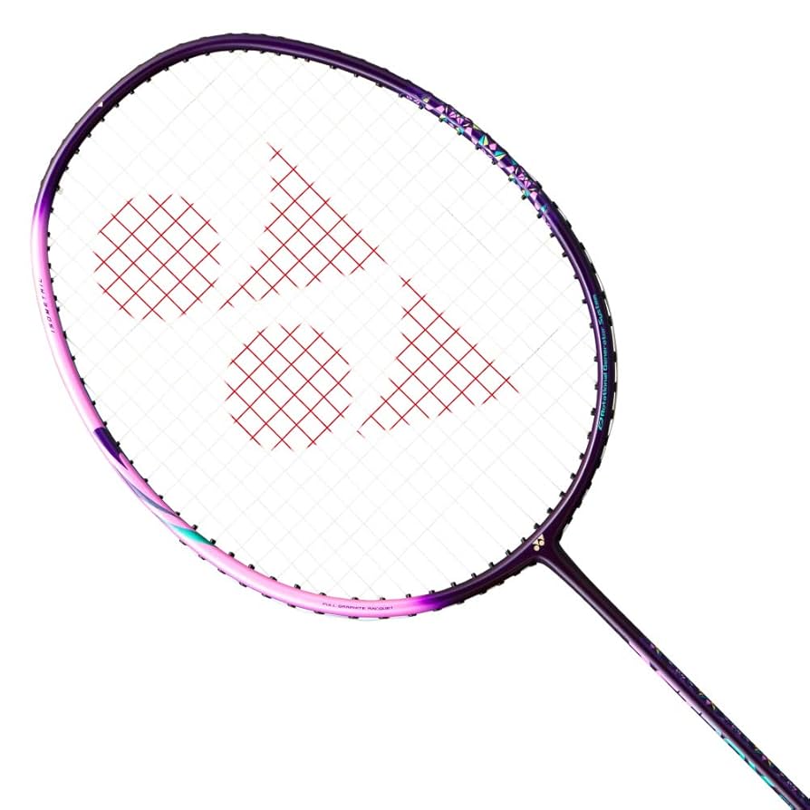 YONEX Astrox Smash Badminton Pre-Strung Racket (Purple/Pink